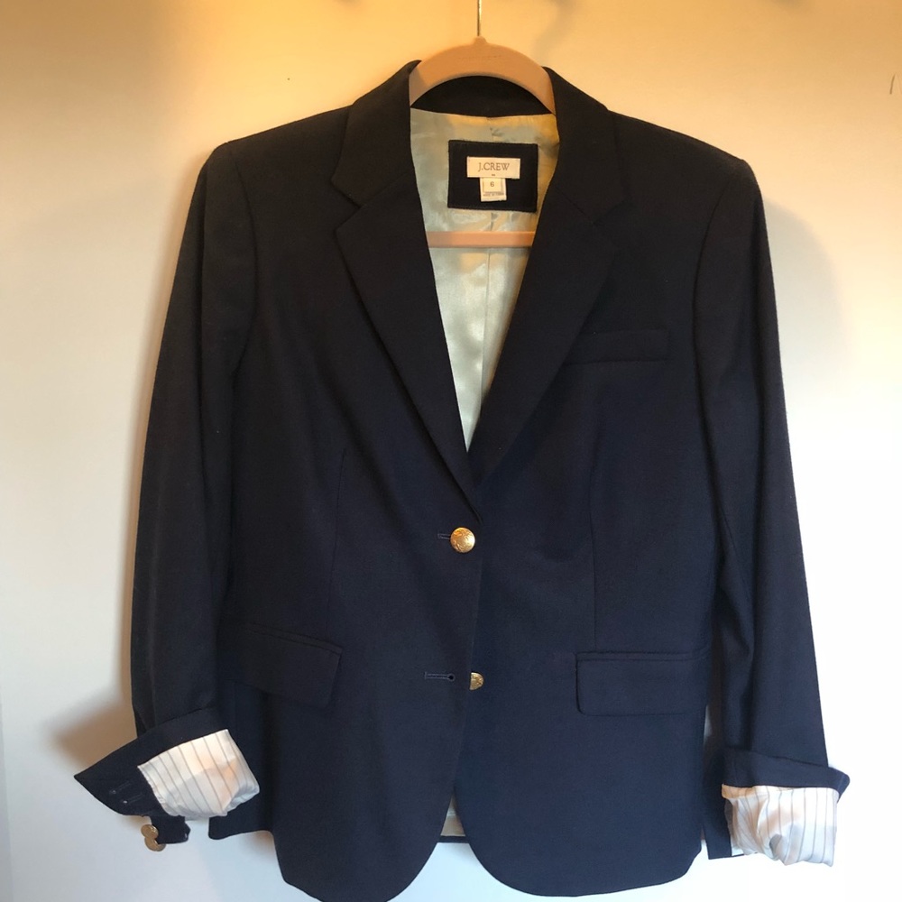 J. Crew navy blazer